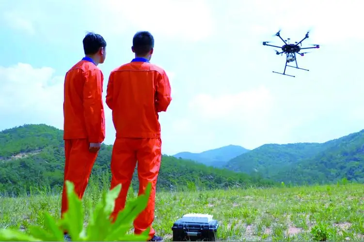 新平无人机倾斜摄影巡检拍摄